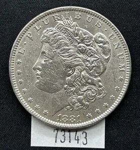 WPCoins ~ 1881-O Morgan Silver Dollar $1 - Picture 1 of 3