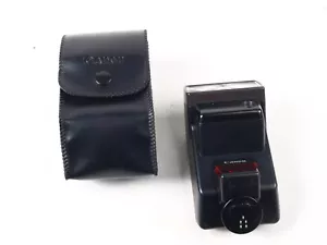 Canon Speedlite 300EZ flash montato su scarpa con custodia - Foto 1 di 5