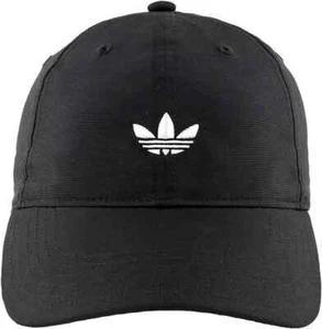 !NEW! Adidas Originals Relaxed Modern Strapback Athletic Hat Black - Picture 1 of 3