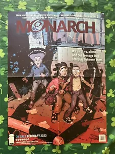 Monarch/Almighty double sided 18" x 24" Promo Poster Image Comics 2022 New - Picture 1 of 2