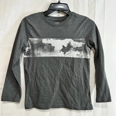 Urban Pipeline Boys Ultimate SuperSoft Ling Sleeve T-Shirt in Grey Size Med - Image 1 of 4