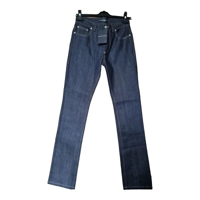 Balenciaga dark denim straight leg ladies jeans BNWT  Us 26 Measures 27" - Image 1 of 4