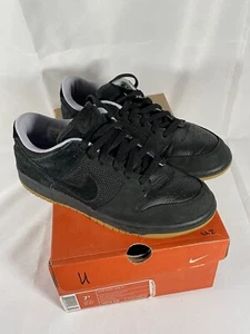 Size 7.5 - Nike Dunk Cl Low Black - Picture 1 of 5