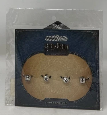 Juego de cuentas con dije enchapado en plata de Harry Potter Foto 1 de 2