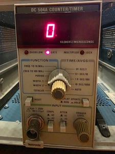 TEKTRONIX DC504A CONTADOR TEMPORIZADOR 100MHz - PLUG-IN - Imagen 1 de 6