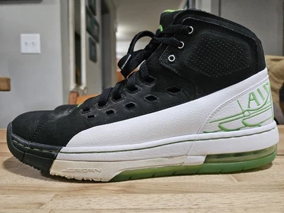 De colección RARO Nike Air Jordan Ol School 317223-003 Para hombres Talla 11 Negro y Verde Foto 1 de 4