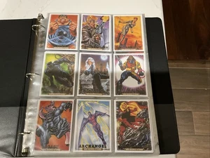 2024 Marvel Masterpieces '92 Platino - Juego Completo Lona Paralelo N M - Imagen 1 de 4