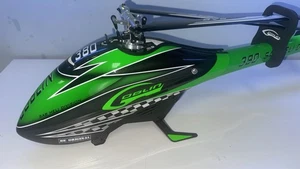 SAB Goblin RC Helicopter 380.  Green!!  BNF. - Picture 1 of 15