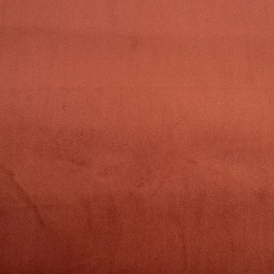 Samtstoff Dekostoff Velvet Samt einfarbig rostbraun 1,4m - Bild 1 von 4