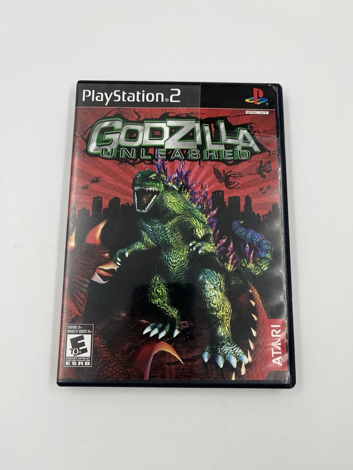 Godzilla: Unleashed (Sony PlayStation 2 PS2, 2007) - Complete CIB Cut Case READ - Image 1 of 4