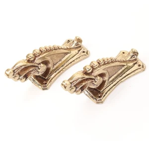 Clock Case Side or Handle Decorations - Set of Two - XC31 - Picture 1 of 2