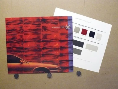 Cadillac Eldorado ETC 2000 28 páginas folleto de ventas con inserto de viruta de pintura de color Foto 1 de 4