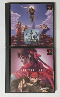 PlayStation 1 Japonés Lote de 2 - Arc the Lad 1 y 2 - EAcx19 Foto 1 de 4