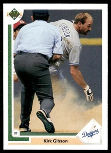 1991 UPPER DECK KIRK GIBSON LOS ANGELES DODGERS #634 - Picture 1 of 2