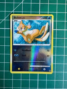 Buizel 61/106 Countdown Kalender Promo Schneeflocke Stempel Pokemon Karte - Bild 1 von 2