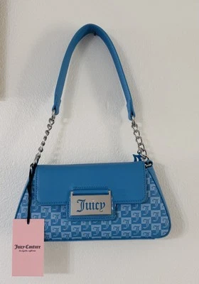 Juicy Couture Heritage Blue. Miss Juicy Mini Bag New with Tags - Image 1 of 4