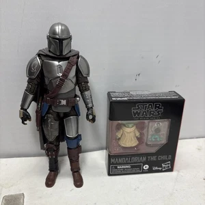 Hasbro Star Wars Serie Nera 6 Pollici Din Djarin Mandalorian e il Bambino - Foto 1 di 6