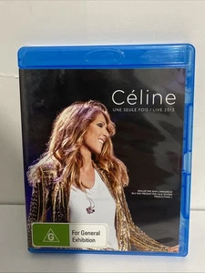 CELINE DION Une Seule Fois / Live 2013 (BLU RAY + 2-CD 2013) 3-Disc Set Céline - Picture 1 of 12