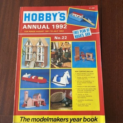 HOBBY'S ANNUAL 1992 NO. 22 The Modelmakers Year book - Image 1 of 4