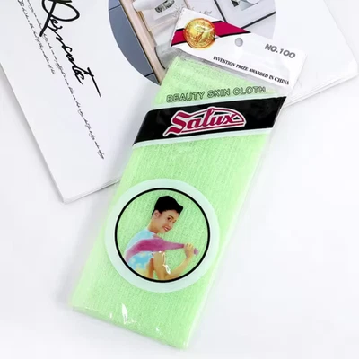 Toalla exfoliante japonesa toalla de baño de nailon cuerpo espalda fregadora trapo de ducha Foto 1 de 4