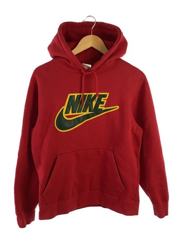 Felpa con cappuccio Supreme NIKE 19AW in pelle con applicazioni parka S cotone