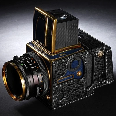 Funda de cuero para cámara Hasselblad 500 cm 501 cm 503CW 503CX 100c 50c Foto 1 de 4