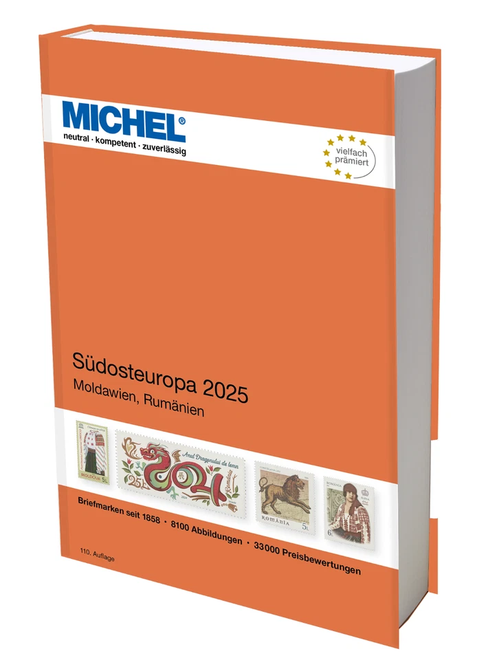 MICHEL Timbre Catalogue Sud-Est Européen 2025 (E 8) NEUF