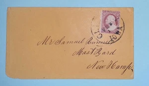 UNITED STATES CLINTON IOWA 3 CENT WASHINGTON Z892 - Picture 1 of 2