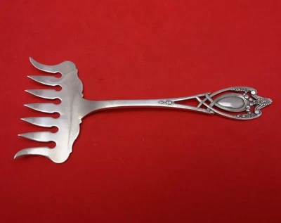 Monticello by Lunt Sterling Silver Sardine Fork 5" Heirloom Silverware - Image 1 of 2