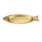 Fish-Shaped Barbecue Plate Oval Tray Plates Creative Steamed Fish Plate