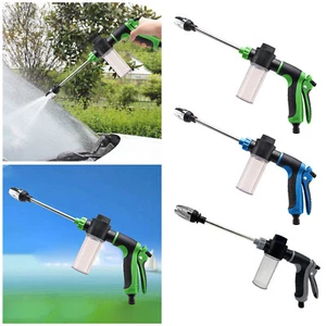 Water Pressure Washer High Pressure Hose Nozzle 360° Rotating Three Spray Mods - Picture 1 of 15