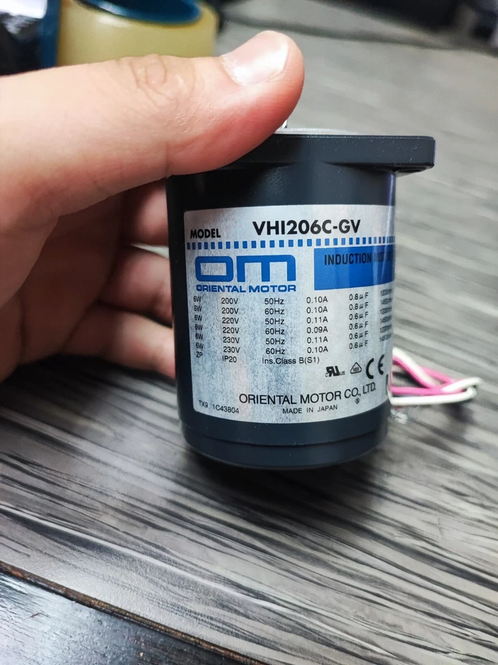 ORIENTAL MOTOR INDUCTION MOTOR VHI206C-GV / VHI206CGV - Image 1 of 2