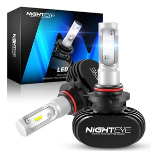 HB3 9005 P20D Car Headlamp LED Headlight Bulbs Replace Kits 6500K White 8000LM - Picture 1 of 12