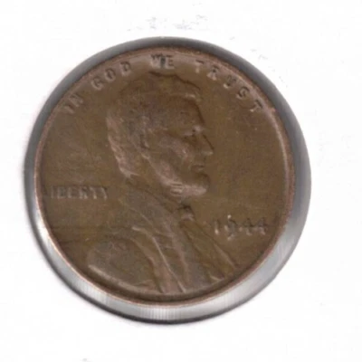 1944 Philadelphia Circulated Copper Lincoln One Cent Coin! #3 - Image 1 of 2
