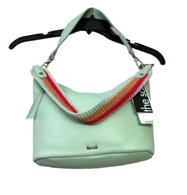 THE SAK 钱包 茉莉花 托特包 皮革 OS Aqua 蓝色 第五大道 全新带标签 MSRP $139 — 第 1/4 张图片