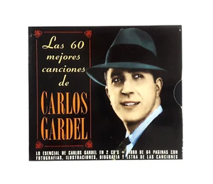 Carlos Gardel 60 Best Songs 2 Cd + Book Ltd Edt Deluxe Boxset Argentina Tango NM - Picture 1 of 11