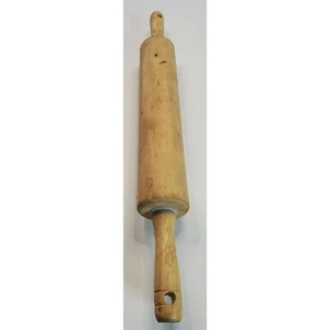 Wooden Rolling Pin 10" Press Area Wood Kitchen Tool - Picture 1 of 5