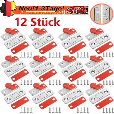 Selbstklebend Tür Magnet Ultra Dünn für Schrank Magnetschnäpper Magnetverschluss - Bild 1 von 4