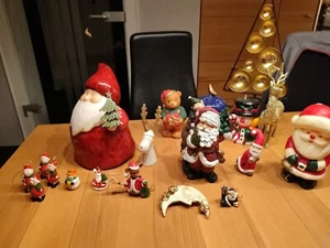 Weihnachtsfiguren , Weihnachtsdekoration Konvolut - Bild 1 von 3