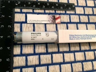 new 24" fluorescent F18T8/CW/24 light BULB 18w cool white sub4 F24T8/CW & F20T12 - Image 1 of 2