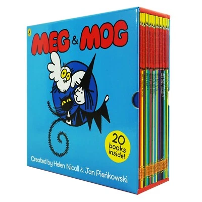 Meg & Mog The Complete Collection 20 Books Box Set - Ages 2+ - Paperback - Image 1 of 4