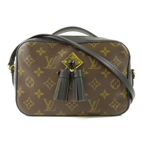 LOUIS VUITTON（LV） Borsa Louis Vuitton LV GHW Saintonge 2 vie M43555 monogramma marrone nero
