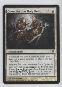 2009 Magic: The Gathering - Zendikar Foil Quest for the Holy Relic #33 0a1