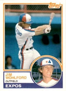 1983 Topps Traded #128T Jim Wohlford Montreal Expos - Picture 1 of 2