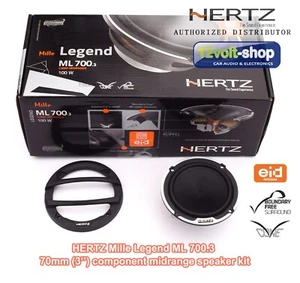 Altavoces de gama media con imán de neodimio Hertz ML 700,3 Mille Legend 70 mm (3"") - Imagen 1 de 9