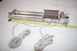 SMC # MY1C16-150L-M9BL    PNEUMATIC LINEAR ACTUATOR AND  2 SENSORS  NEW! - Picture 1 of 7