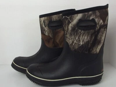 HISEA Waterproof Neoprene Rubber Muck Mud Hunting Rain Gardening KIDS Boot 6 - Image 1 of 4