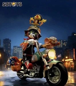 52TOYS TOM AND JERRY Vintage Classic Motorcycle 18cm 7" Action figure - Bild 1 von 7