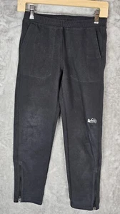 REI Co-op Youth Medium Pants Black Fleece Boys Girls Unisex Kids 10-12 - Picture 1 of 6
