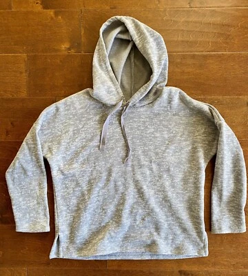 Mujer One❤️Ropa Los Angeles Gris Gris Sudadera con Capucha Talla Grande Foto 1 de 4